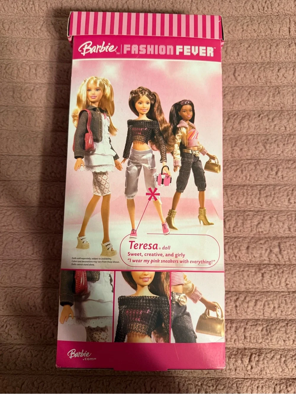Barbie includes light